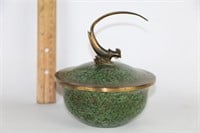 American Arts & Crafts Carl Sorensen Bronze Dish