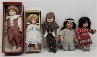 Porcelain Doll Collection (5)