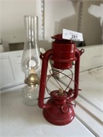 Oil lamp and lantern