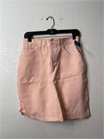 Vintage Bonjour Pink Denim Skirt New