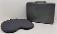 Office Seat Cushion & Briefcase w/key