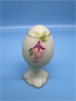 Fenton Hand Painted Egg - Signed