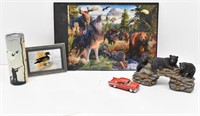 3D Wildlife Picture, Bear Figurine, 57 Impala +...