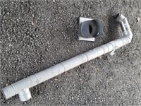 Insulated Furnace Vent Pipe 3"+ Fittings