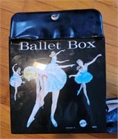 1966 Mattel Ballet Box Dance STorage w/shoes
