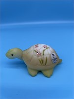 Fenton Hand Painted Turtle