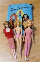 Teen Doll Barbie Wardrobe Case Honey West Dolls