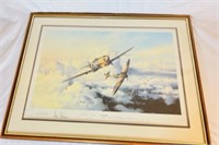 Aviation Art  WWII Airplanes signed  Robert Taylor