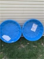New 36 inch diameter 7 inches deep wading pools