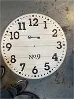 Huge clock can be used as decor or project piece