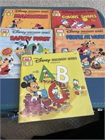 Lot of 5 vintage Disney Discovery series books no