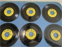 Lot of 6 Vintage Peter Pan 45rpm books on records