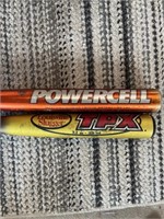 Metal bats Louisville slugger and powercell