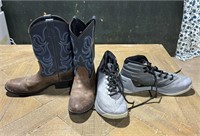 Boys boots size 7 and shoes 7.5