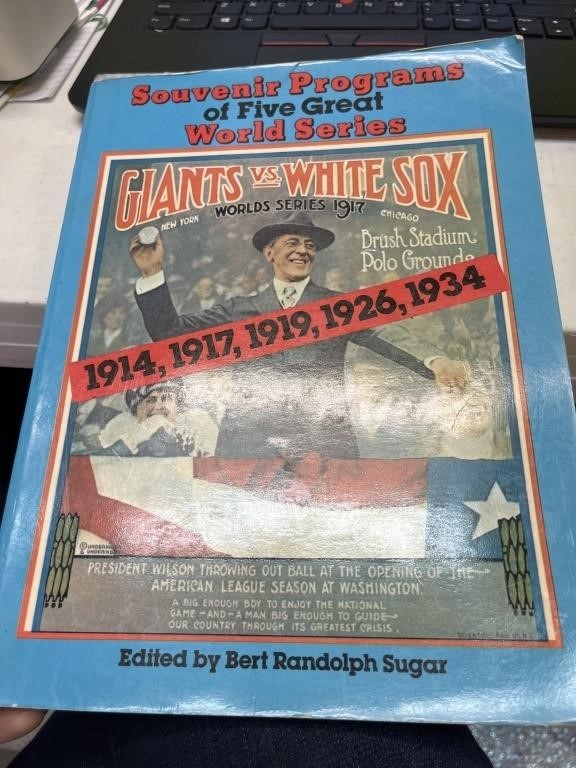 souvenir programs of five great World Series book