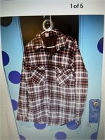 Vintage flannel jacket  large plaid