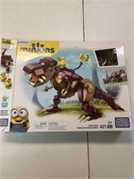 Minions Dino ride mega blocks open box