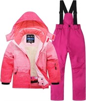 Snowboarding Ski Jacket & Pants Set, Size 14-16
