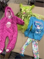 Girl clothing items, various sizes