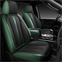 Faux Leather Car Seat Covers (Green)