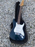 Jay Turser junior electric guitar with case