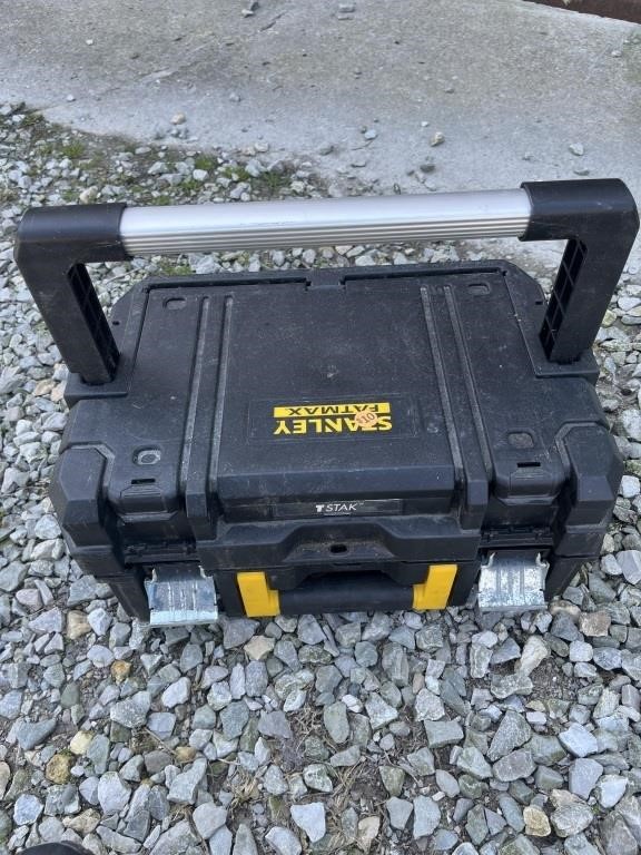 Stanley fat Max toolbox includes contents