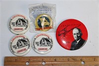 Assorted Harry Truman Pins