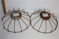 Metal Covers for Barn Lights or Fans ??