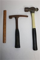 Vintage Estwing Evergrip Masonry Hammer & Other