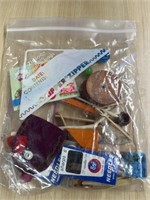 Baggie of doodads and trinkets