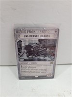 Magic Thunder Junction Unlicensed Hearse Card