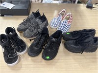 Boys shoes Nike and Vans various sizes 13, 3, 4,