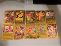 10 foil pokémon cards lots of good ones in this