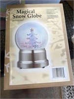 Magical snow, globe, musical color, changing LED