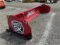 Boss Snow Blade 10ft Skid Steer Attachment