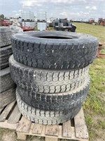 4-295x75x22.5 truck tires