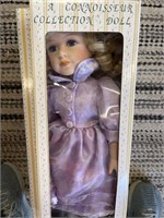 Seymour Mann doll purple dress