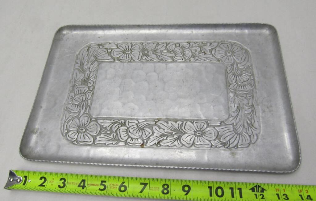 Hand Forged Everlast Pewter Tray