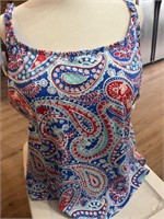 Size 18w new bathing suit top