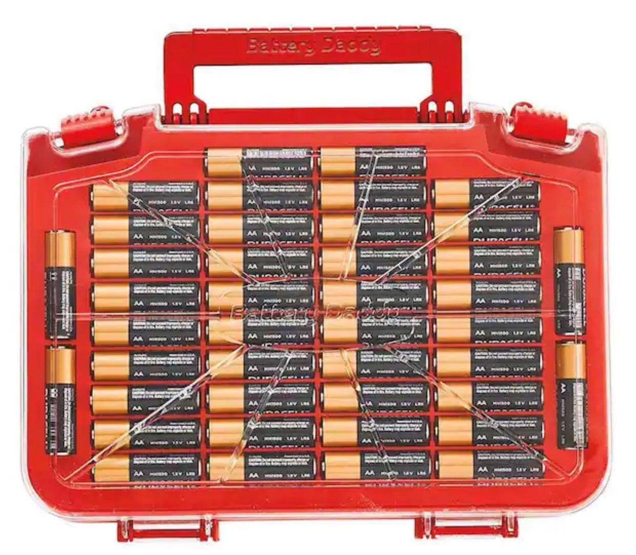 Battery Daddy Battery Organizer and Storage Case