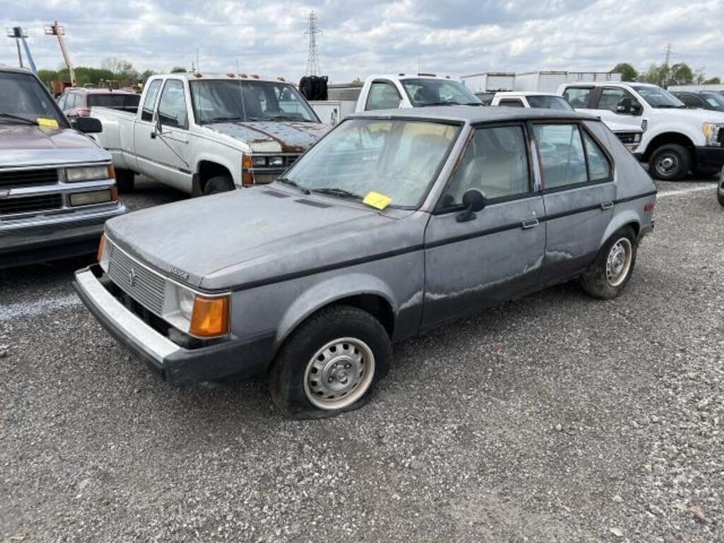 1989 Dodge Omni For Parts Only No Title