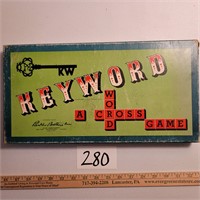 Keyword Game- Some writing on the box