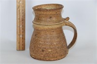 Pottery Vase with Handle