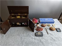 Sewing Box & Notions
