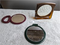3 Vintage Mirrors