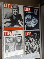 Lot of 4 OLDER ,LIFE Magazines