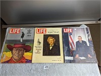3  Older LIFE Magazines