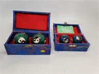 Two Sets Of Chinese Chime Stress Balls