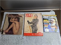3 Older Magazines- Life, Gold Collector, Rolling
