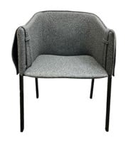 Giopato & Coombes for Living Divani Gray Chair.